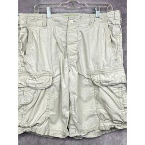 Vintage Gap Function & Durability Cargo Shorts Mens 36 Beige Green Tag 90's 00s
